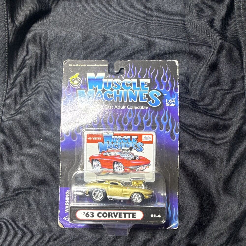 collectible car toy Muscle1963 Chevrolet '63 Corvette Unopened Box